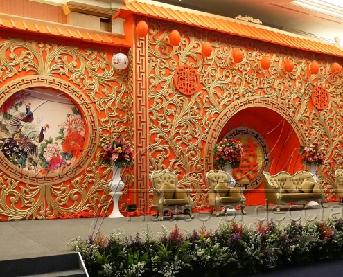Dekorasi Pernikahan Bergaya Oriental - Featured