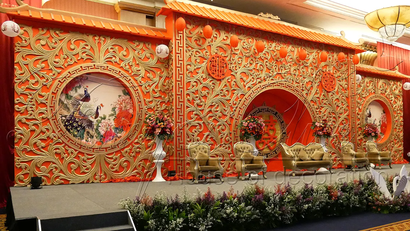 Dekorasi Pernikahan Bergaya Oriental - Featured