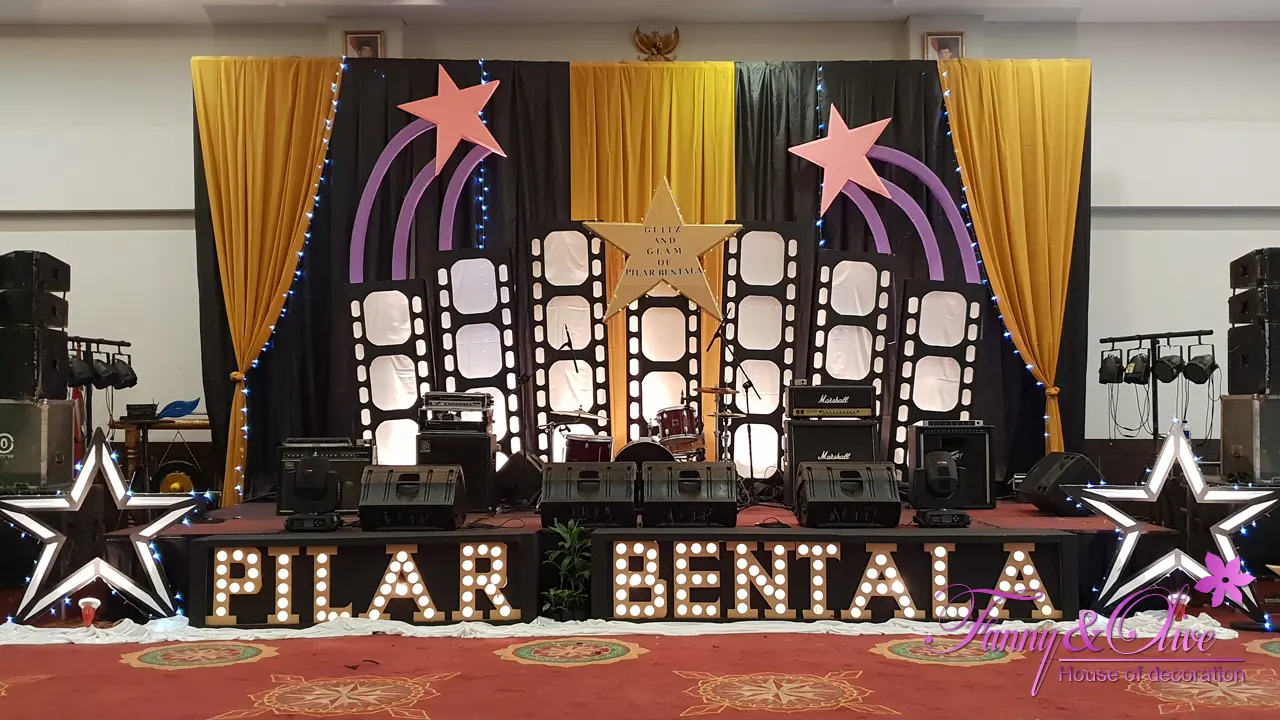 Dekorasi Prom Night SMAN 1 2