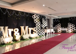 Dekorasi Tema Hexagon 01