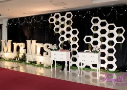 Dekorasi Tema Hexagon 02