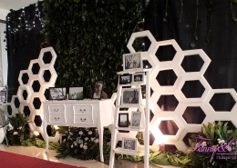 Dekorasi Tema Hexagon 03