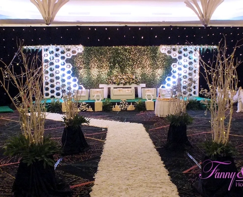 Dekorasi Tema Hexagon 10