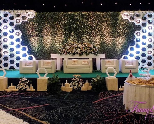 Dekorasi Tema Hexagon 11