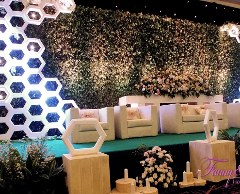 Dekorasi Tema Hexagon 15