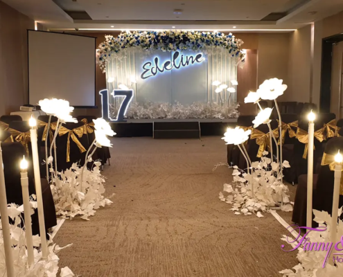 Dekorasi Ulang Tahun ke 17 - Edeline 1