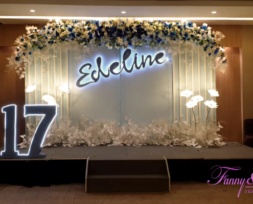 Dekorasi Ulang Tahun ke 17 - Edeline 2