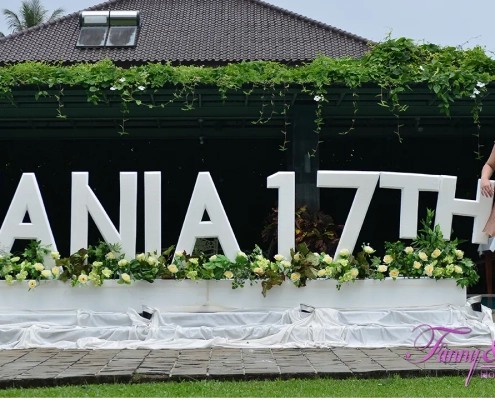 Dekorasi Ulang Tahun ke 17 - Tania 1