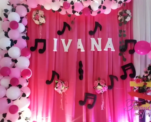 Dekorasi Ulang Tahun ke 17 - Ivana 2