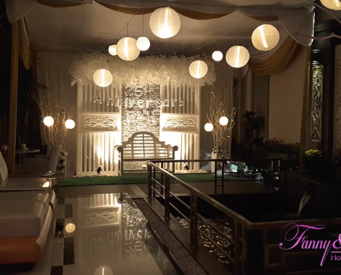 Dekorasi Ulang Tahun Penikahan ke 25 4