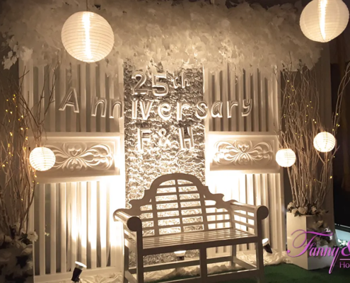 Dekorasi Ulang Tahun Penikahan ke 25 6