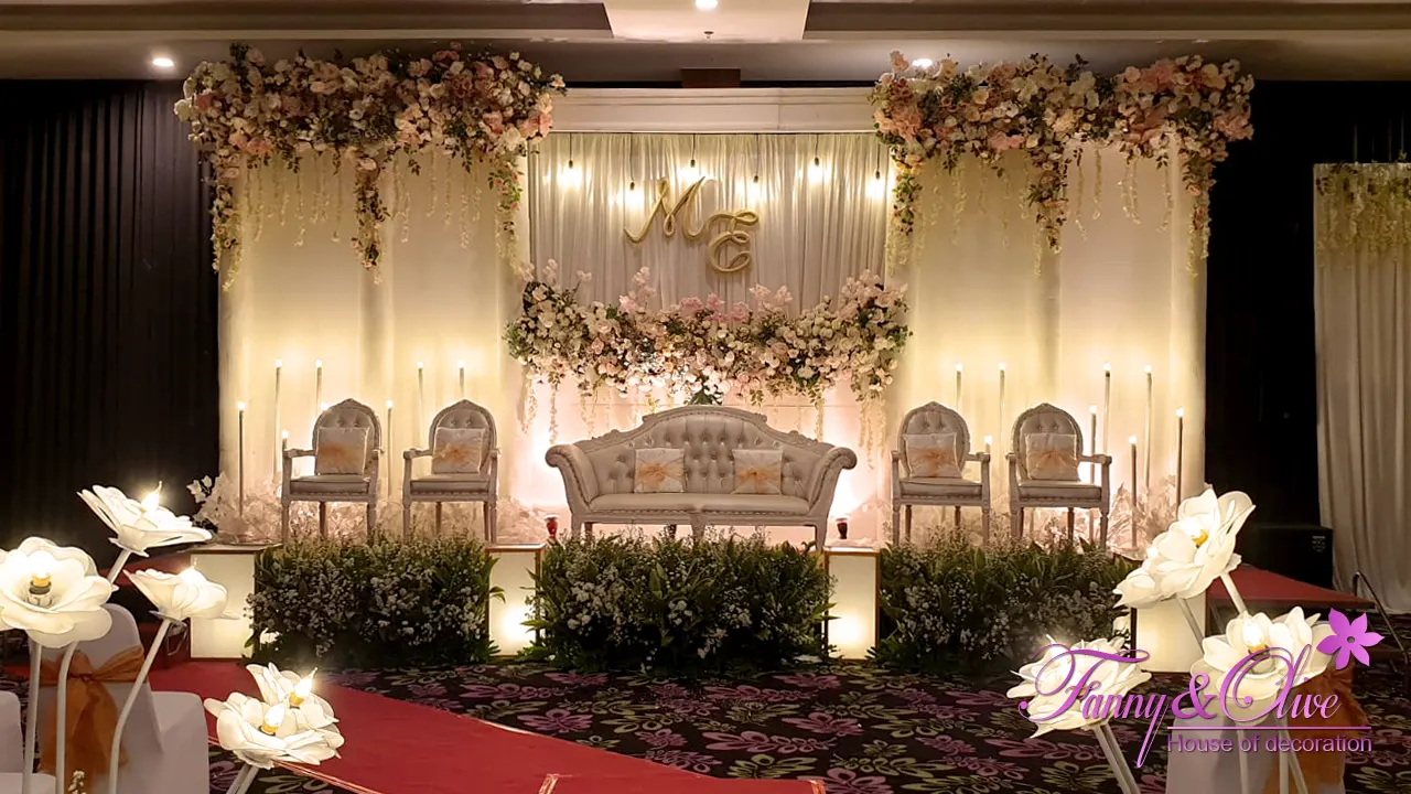 Dekorasi Ulang Tahun Pernikahan ke 50 4