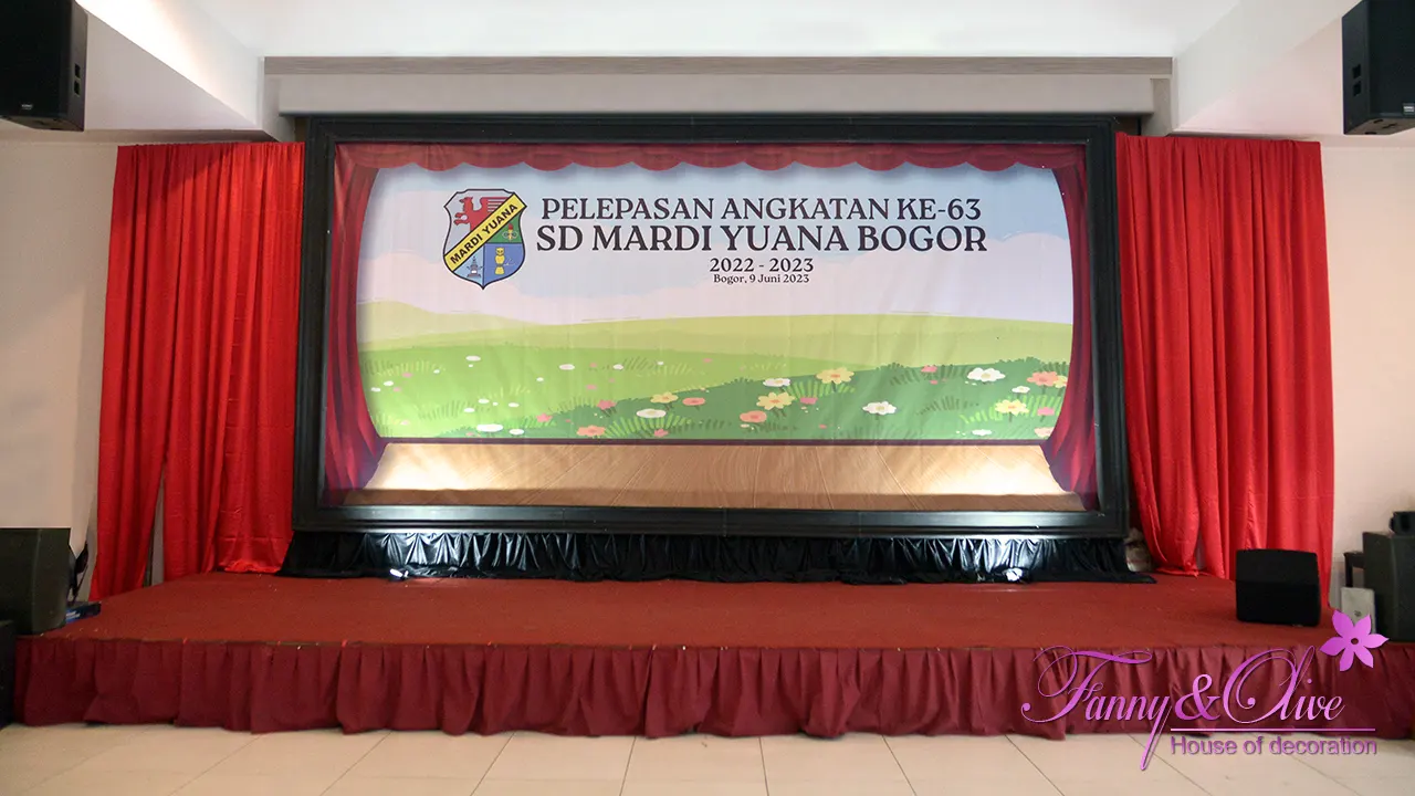 Dekorasi Wisuda Sekolah SD Mardi Yuana 2023 1