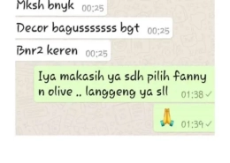 Fanny & Olive House of Decorations Testimonial #3